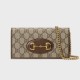 Gucci  Horsebit 1955 Brown Chain Wallet&Shoulder Bag